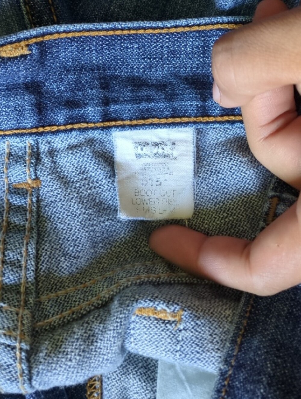 Levi's blue denim jeans - Picture 6 of 8